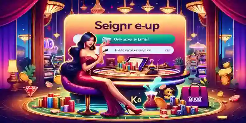 How to Register on 8K8 Using Email?