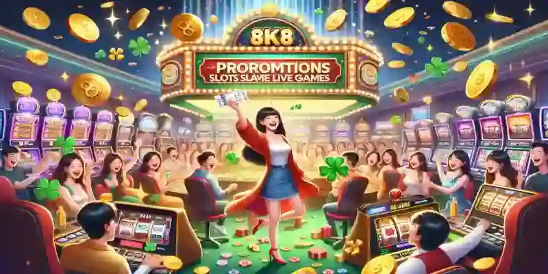 Experience Live Games Like Never Before with 8K8 Promotions